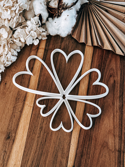 Slim Heart Cookie Cutter – Perfect for Fondant, Sugar Cookies & Baking