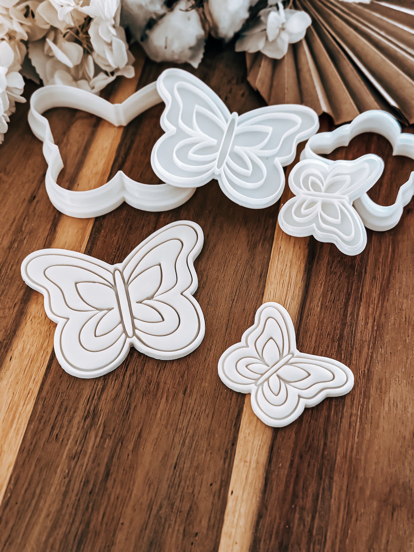 Blossom Butterfly Stamp and Cutter - Perfect for Fondant & Sugar Cookies