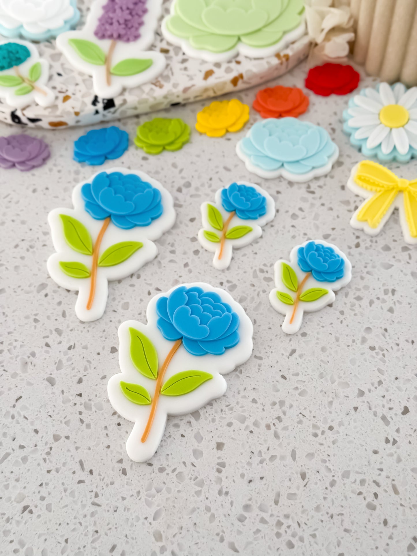 Peony Bloom - Cookie Stamp and Cutter