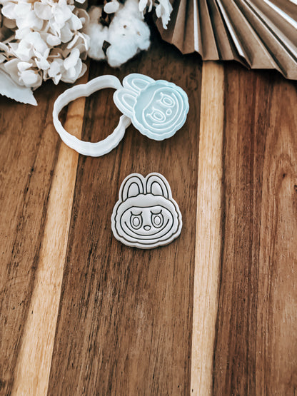 Mini Whimsical Creature (Head) Stamp and Cutter - Perfect for Fondant & Sugar Cookies