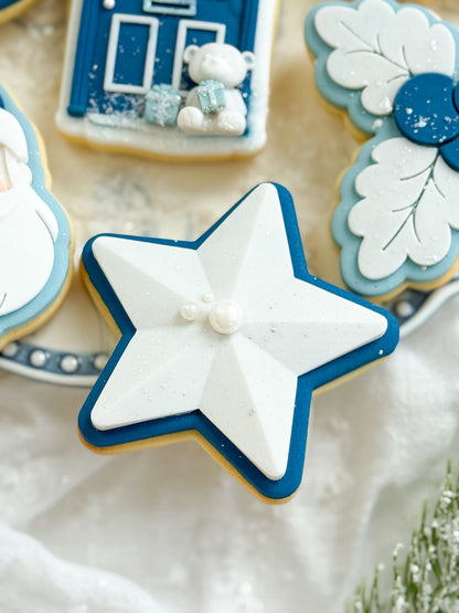 Mini Shining Star - Cookie Stamp & Cutter