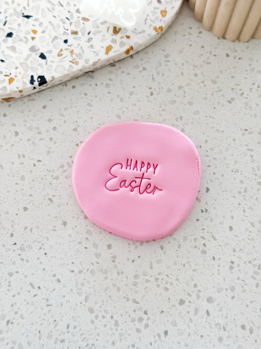 Happy Easter (Mini) - Perfect for Fondant, Sugar Cookies & Baking