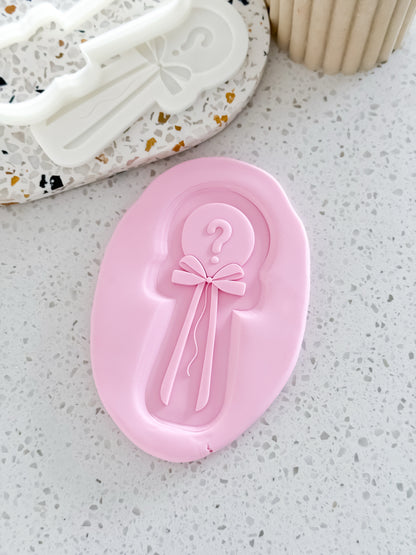 Pop to Reveal Stamp & Cutter - Perfect for Fondant & Sugar Cookies