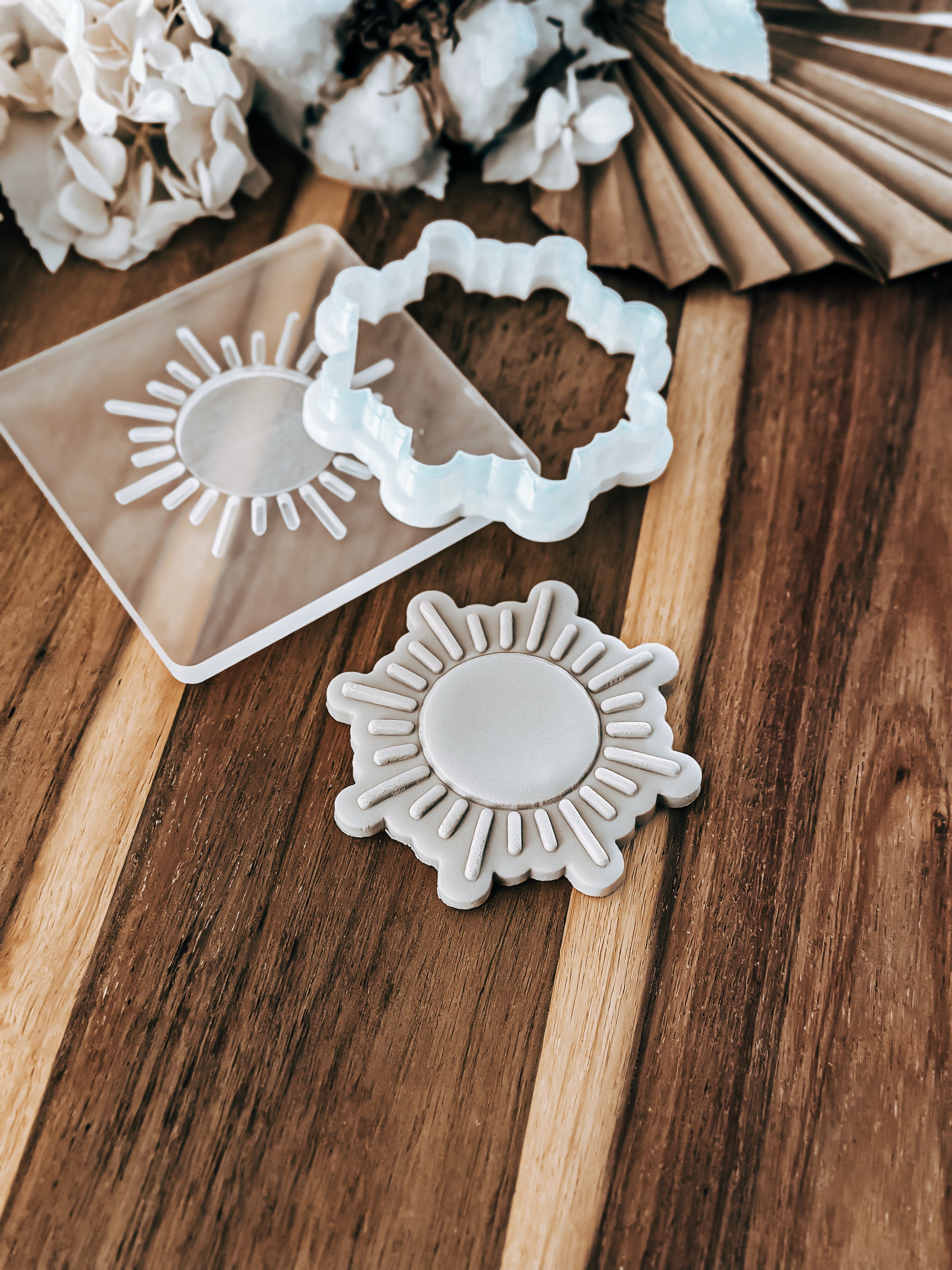 Full Sun 'UP' - Cookie Stamp and Cutter - Fondant & Sugar Cookies