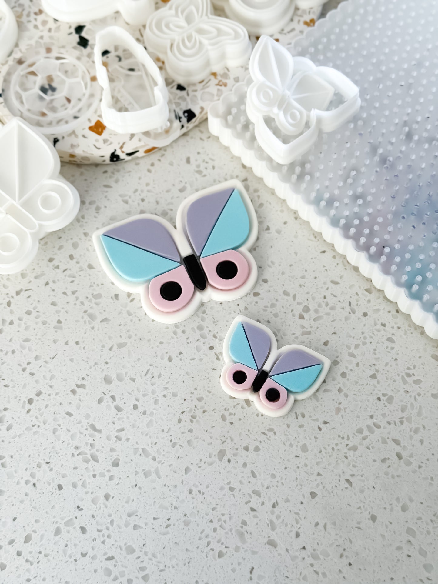 Whimsy Butterfly - Cookie Stamp and Cutter