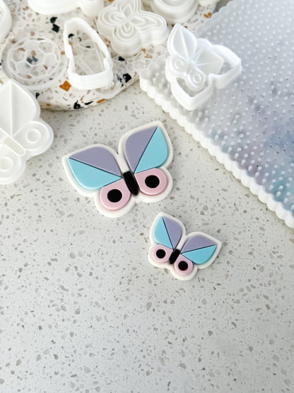 Whimsy Butterfly - Cookie Stamp and Cutter