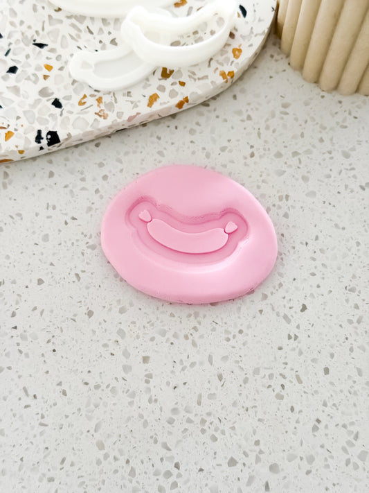 Mini Sausage (Caterpillar) Stamp & Cutter - Perfect for Fondant & Sugar Cookies