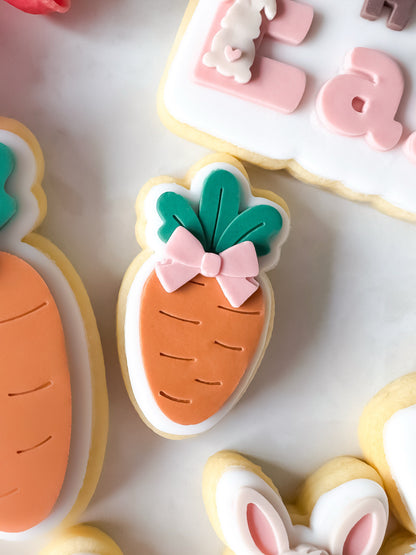 Mini Easter Carrot - Cookie Stamp and Cutter