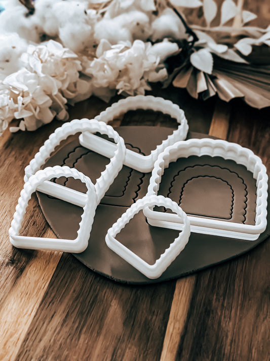 Scalloped Arch Shape - Cookie Cutters