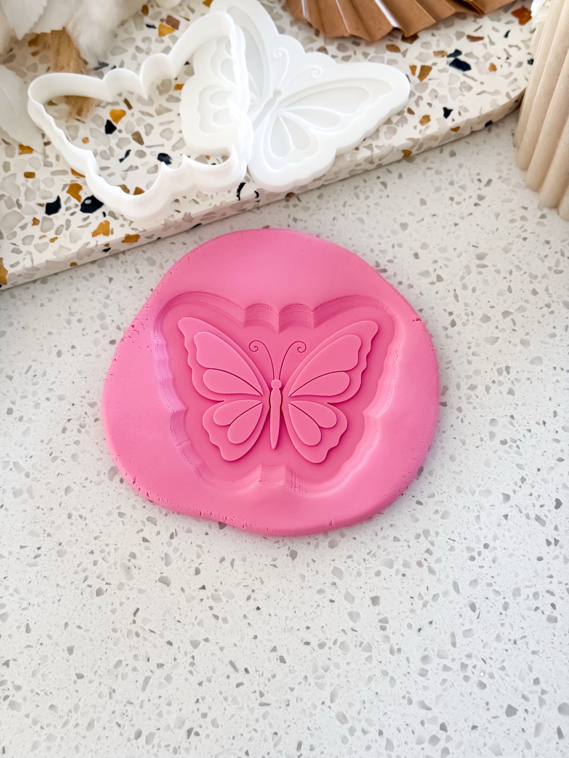 Butterfly Stamp & Cutter - Perfect for Fondant & Sugar Cookies
