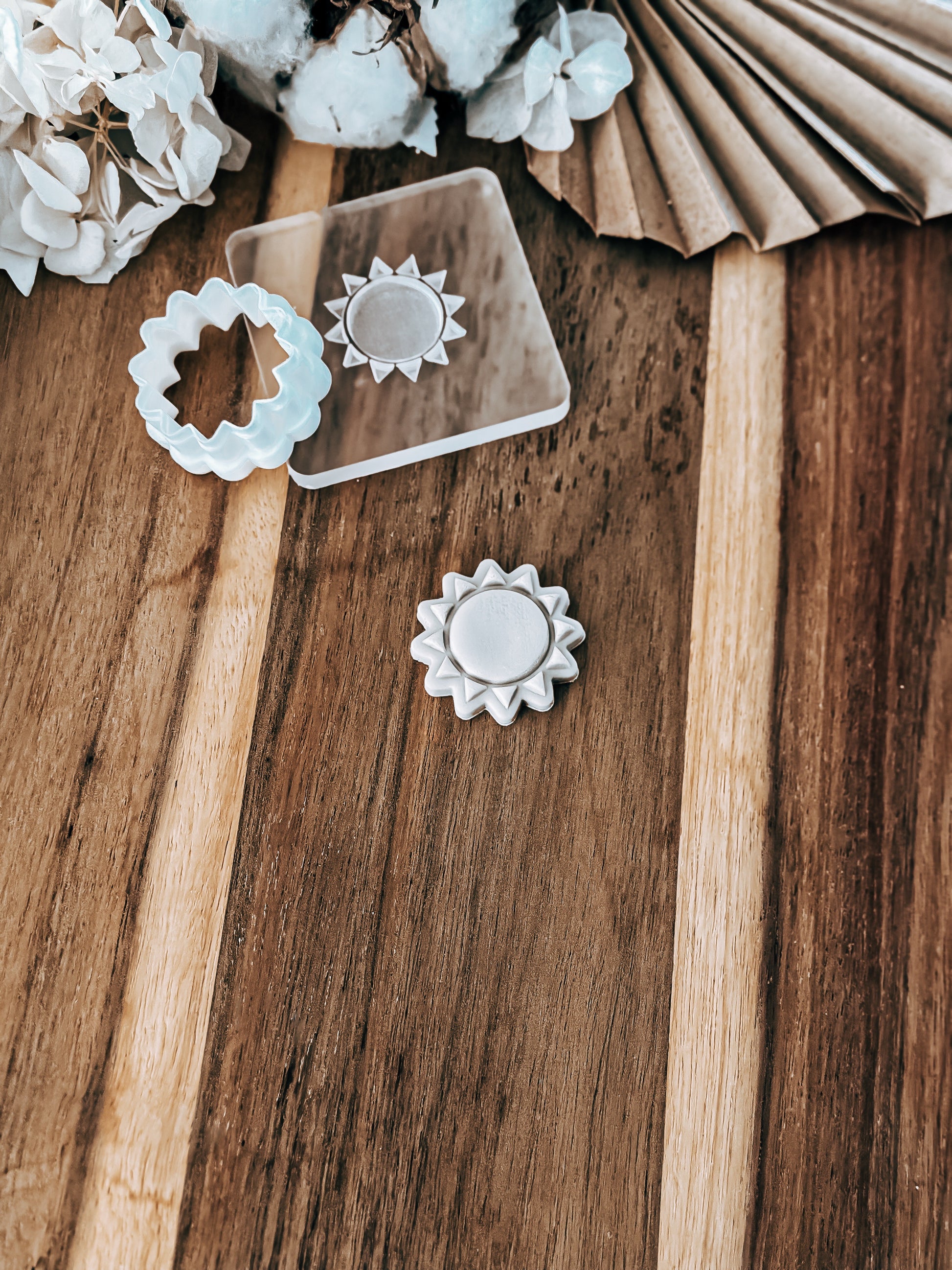 Mini Sun 'UP' - Cookie Stamp and Cutter - Fondant & Sugar Cookies