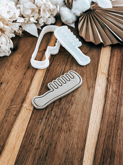 Comb (Dreamhouse) - Cookie Stamp and Cutter - Fondant & Sugar Cookies