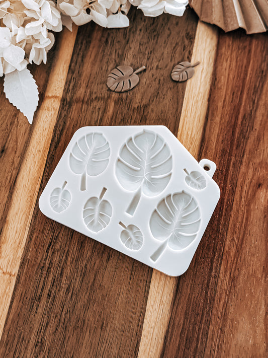 Monstera Leaf - Silicone Mould - Perfect for Fondant, Chocolate, & Cake Decorating