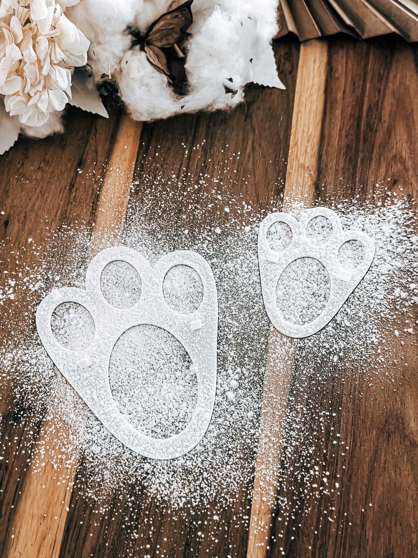 Bunny Footprint Stencil – Create Magical Easter Bunny Prints