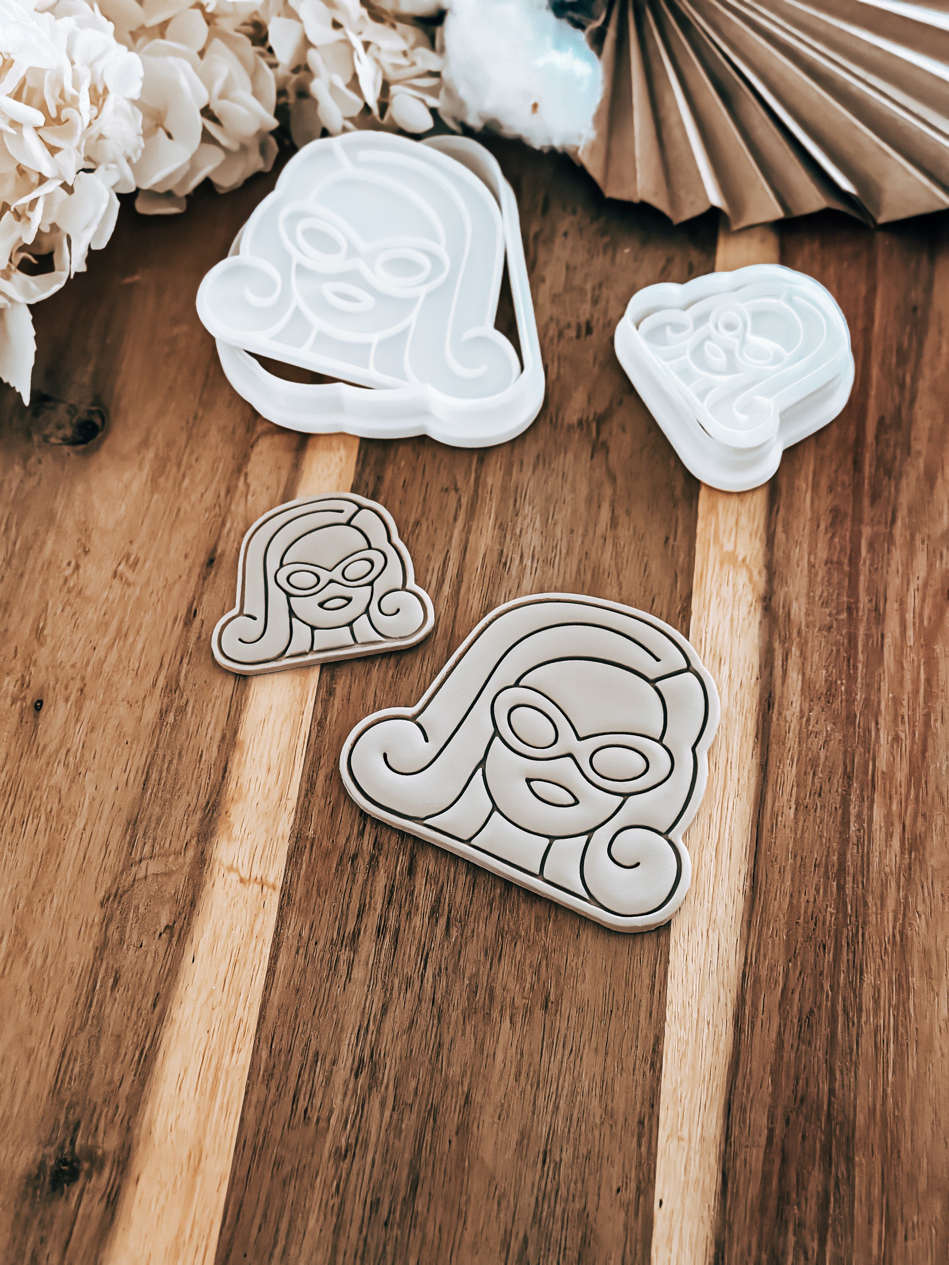 Doll Babe (Dreamhouse) - Cookie Stamp and Cutter - Fondant & Sugar Cookies