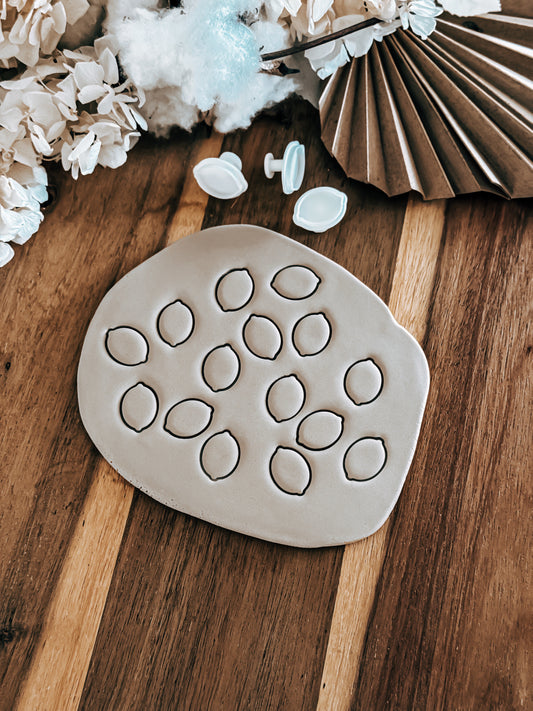 Mini Lemon (Imprint) - Stamp - Perfect for Fondant & Sugar Cookies