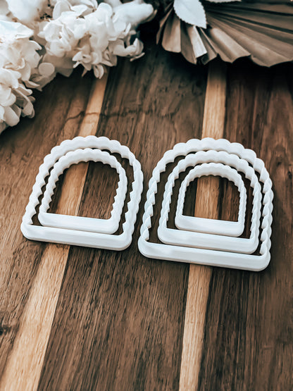 Scalloped Arch Shape - Cookie Cutters