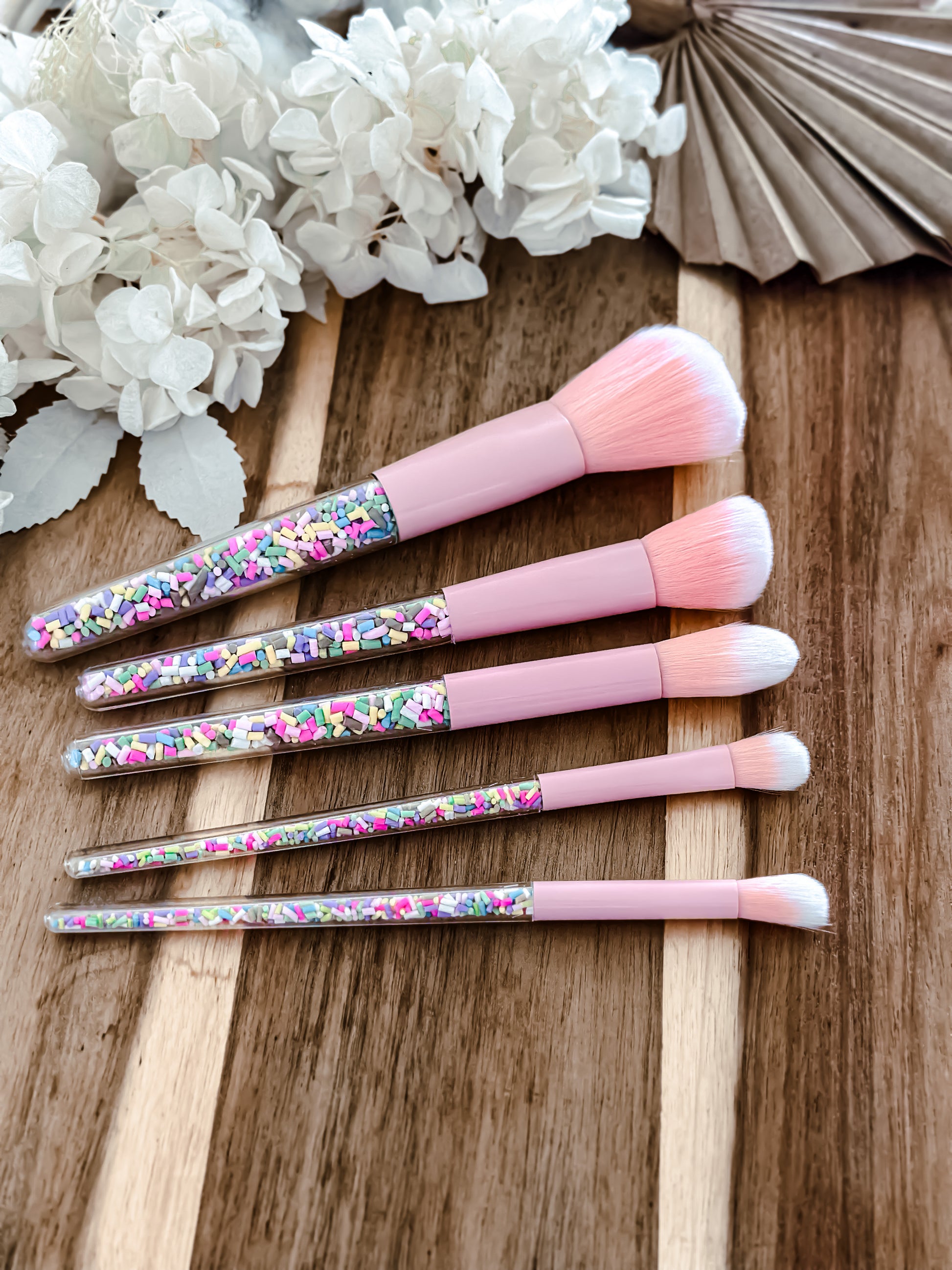 Dusting & Lustre Brush Set – Food-Safe Baking Brushes for Fondant & Cornflour