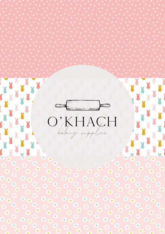 Easter Garden Pattern No.14 - Edible Image - O'Khach Baking Supplies