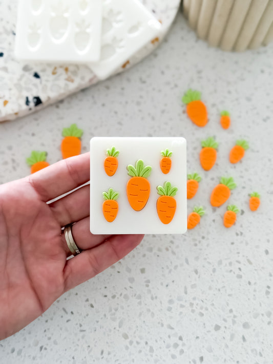 Easter Carrot - Finger Press Fondant Mould