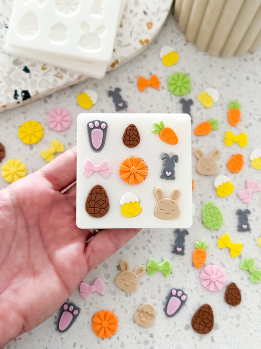 Easter Mini Mix - Finger Press Fondant Mould