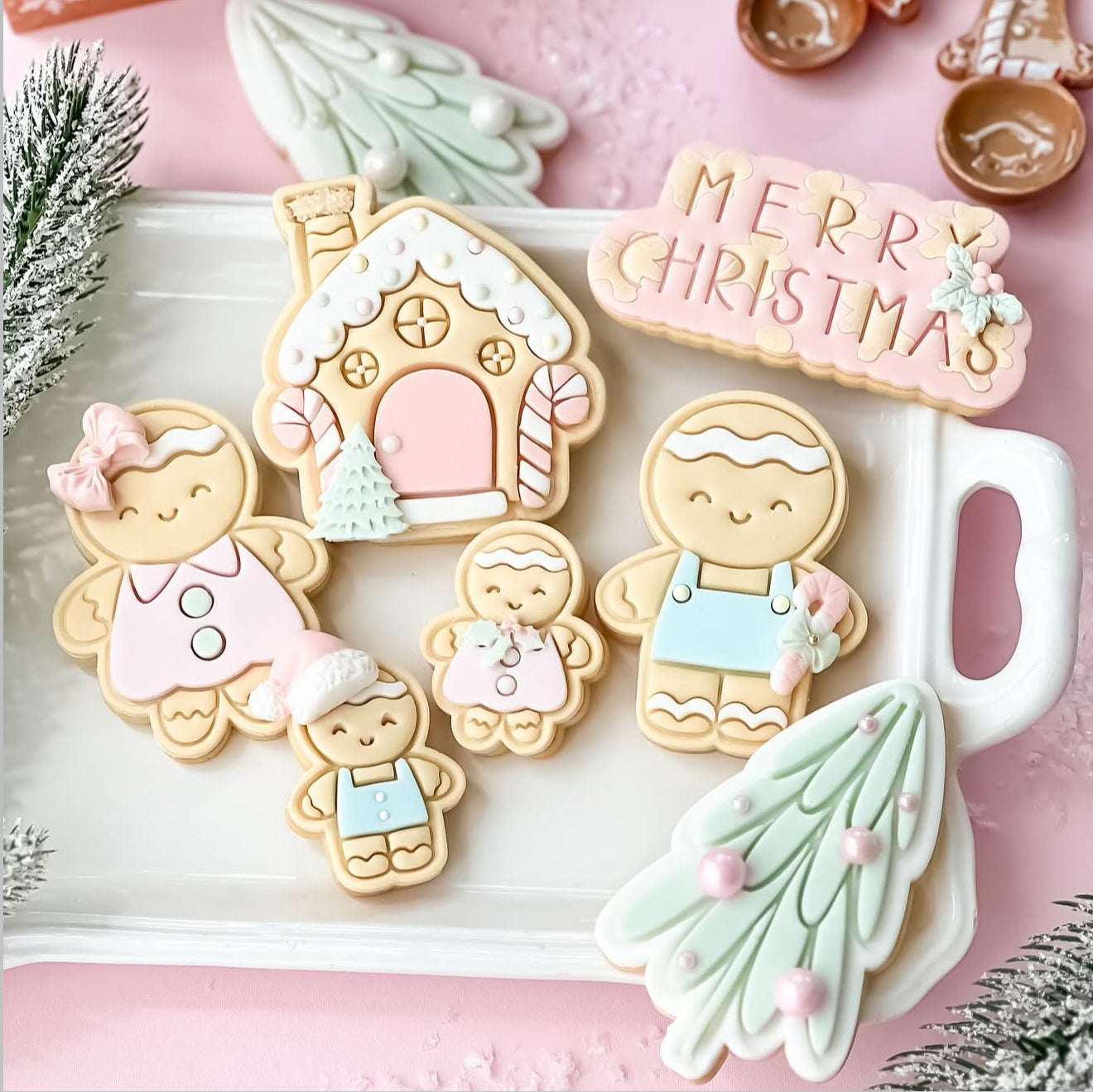 Gingerbread House - Cookie Stamp & Cutter