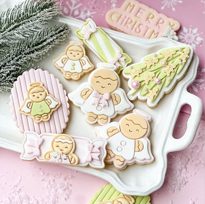 Mini Gingerbread (Angel) - Cookie Stamp and Cutter