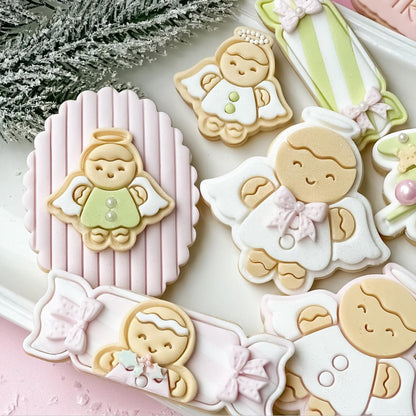 Mini Gingerbread (Angel) - Cookie Stamp and Cutter
