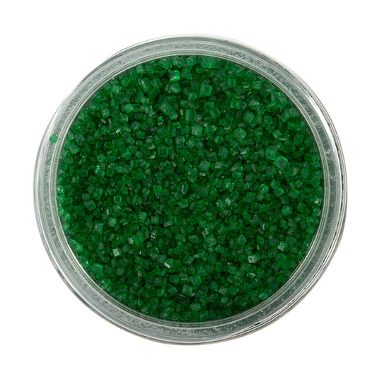 GREEN Sanding Sugar – Edible Sprinkles for Cakes, Cookies & Cupcakes