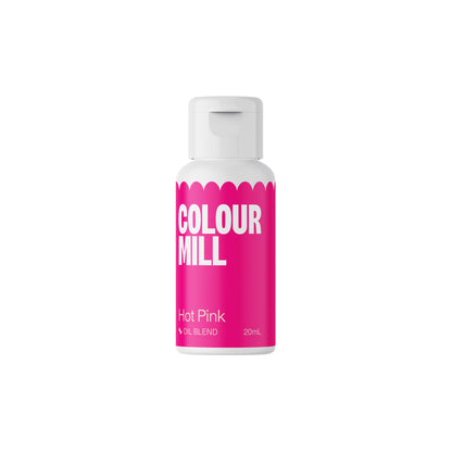 Hot Pink - Oil-Based Food Colouring Dye (Colour Mill).