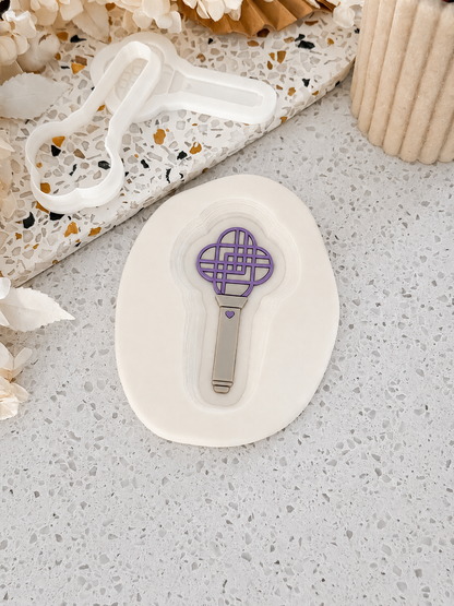 Lightstick - Cookie Stamp and Cutter