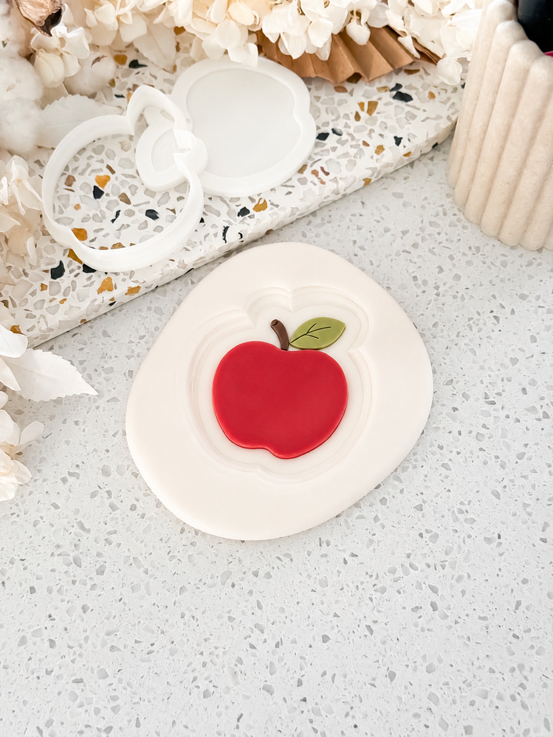 Apple - Cookie Stamp and Cutter