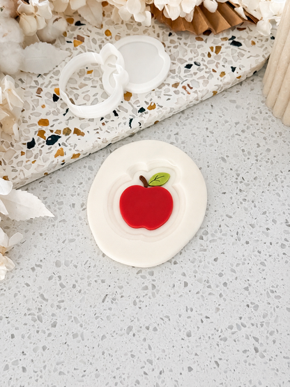 Mini Apple - Cookie Stamp and Cutter