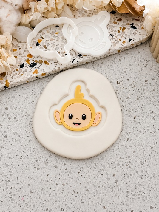 Yellow Tummy Friend - Cookie Stamp and Cutter