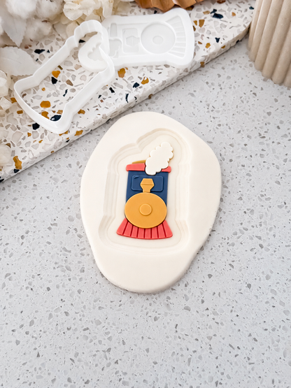 Steam Train - Cookie Stamp and Cutter
