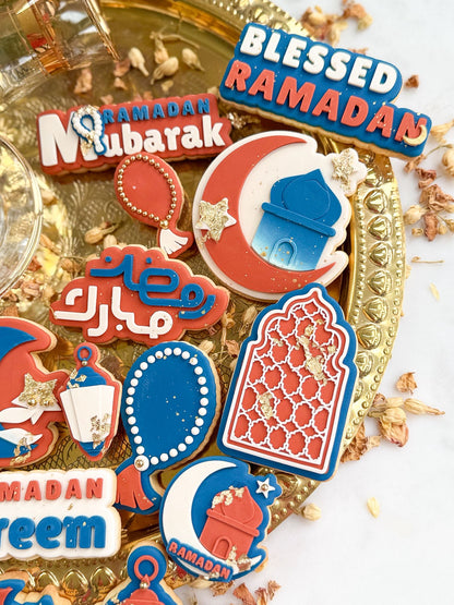 Blessed Ramadan (Script) - Cookie Stamp and Cutter
