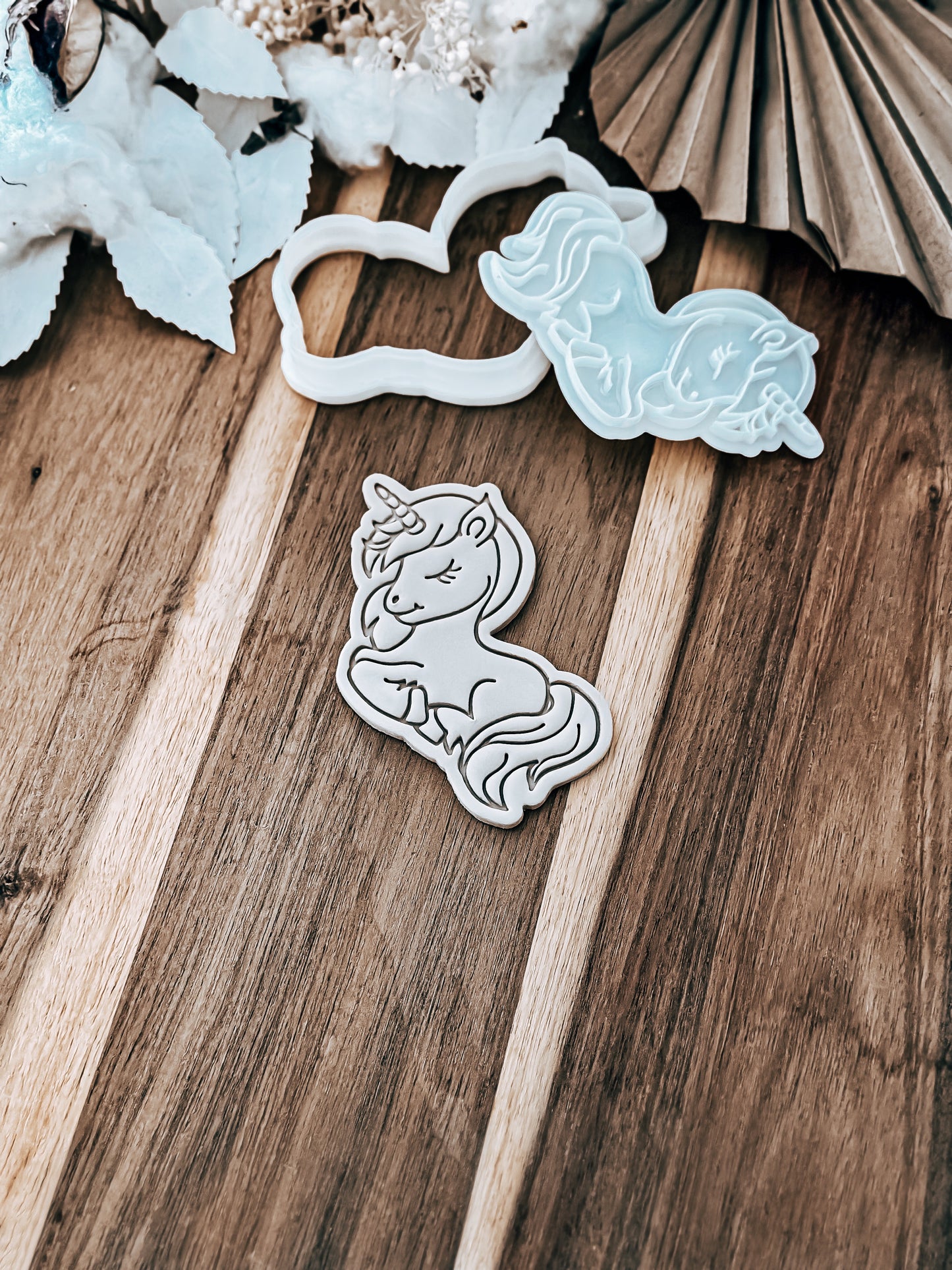 Full Unicorn (Glitter) - Cookie Stamp & Cutter - Premium Stamp & Cutter from O'Khach Baking Supplies - Just $20.00! Shop now at O'Khach Baking Supplies