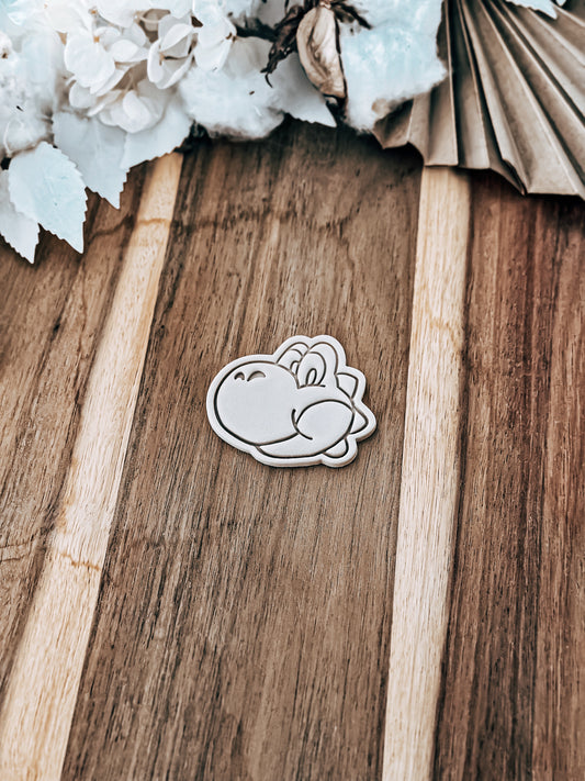 Mini Dino Sidekick Stamp and Cutter - Perfect for Fondant & Sugar Cookies