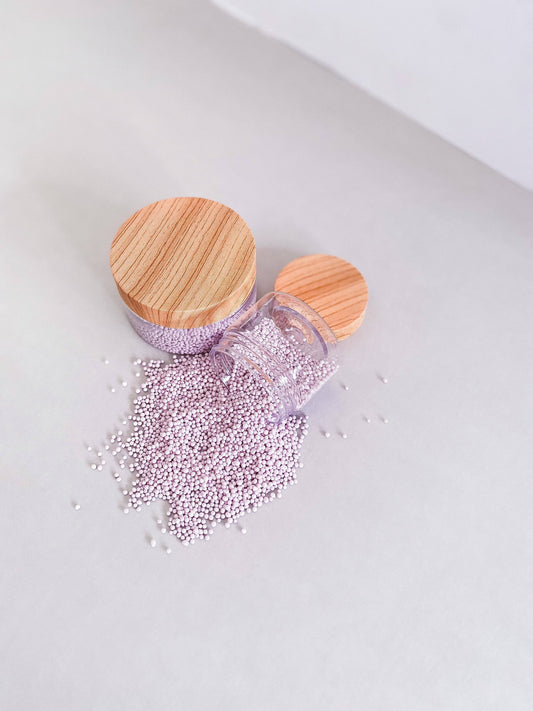 Lavender Nonpareils – Edible Sprinkles for Cakes, Cookies & Cupcakes
