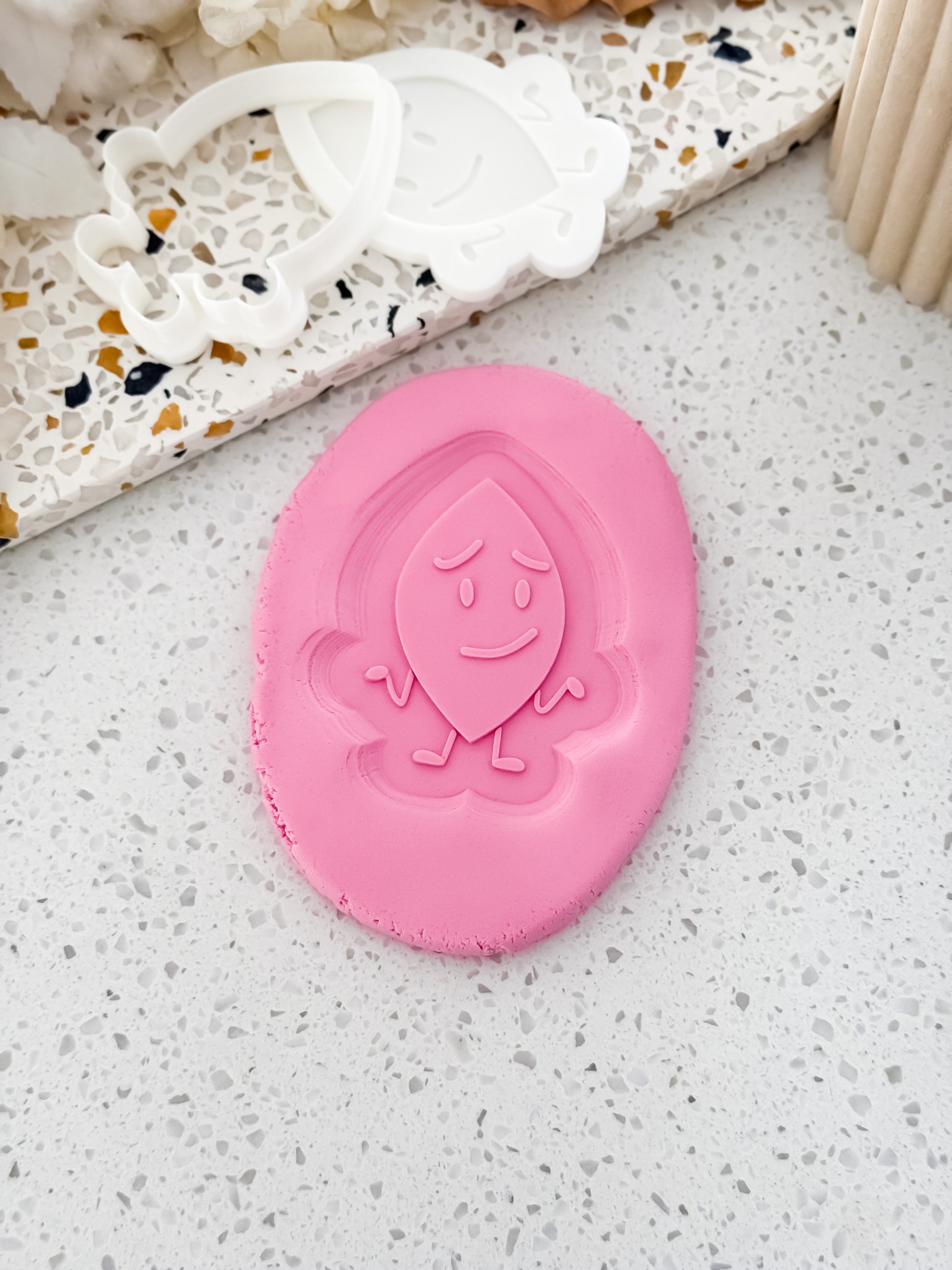 Leaf (Object Show) Stamp & Cutter - Perfect for Fondant & Sugar Cookies