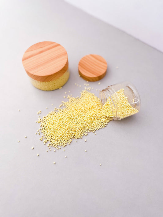Lemon Nonpareils – Edible Sprinkles for Cakes, Cookies & Cupcakes