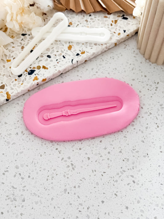 Magical Wand Stamp & Cutter - Perfect for Fondant & Sugar Cookies
