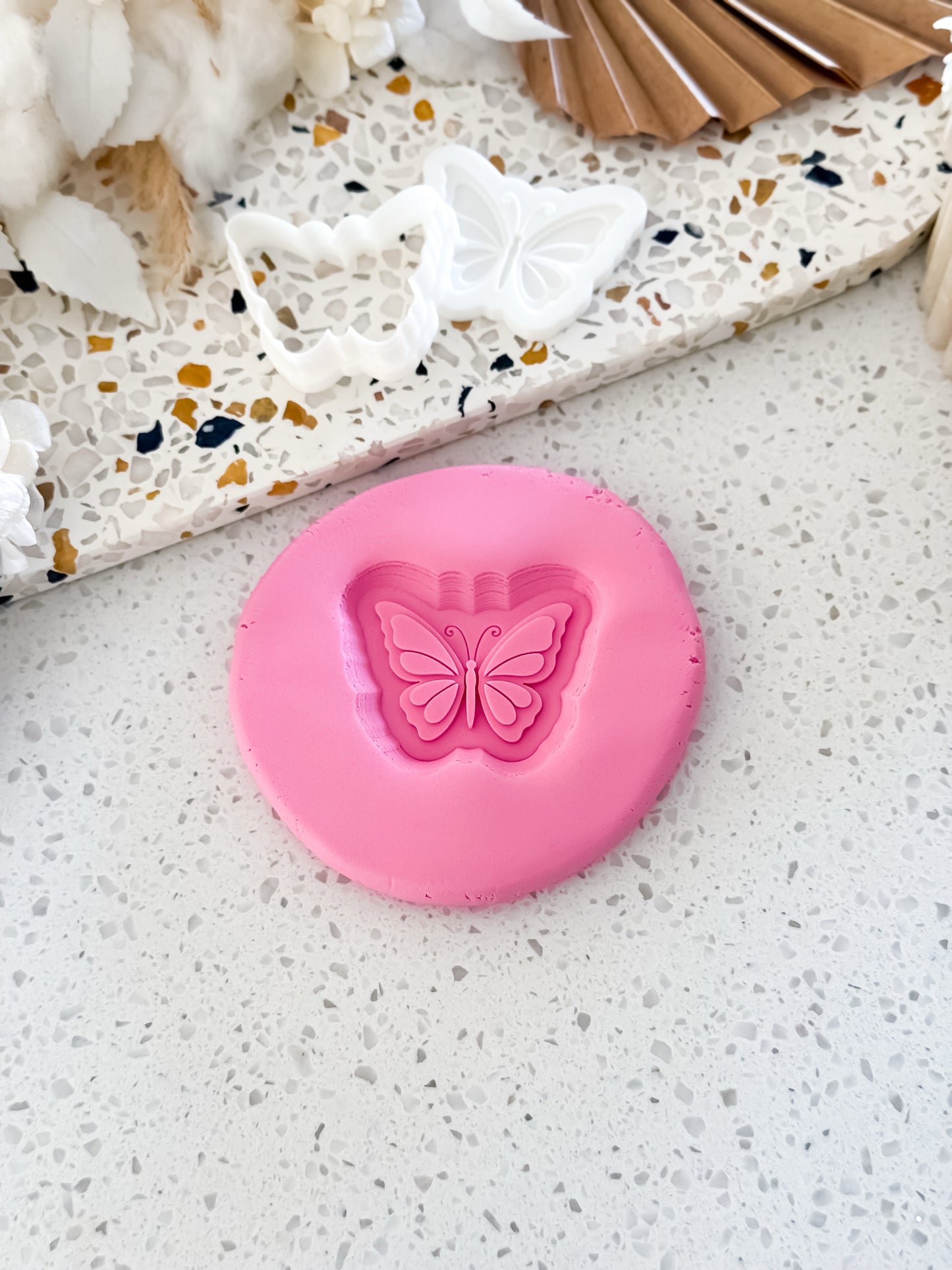 Mini Butterfly Stamp & Cutter - Perfect for Fondant & Sugar Cookies