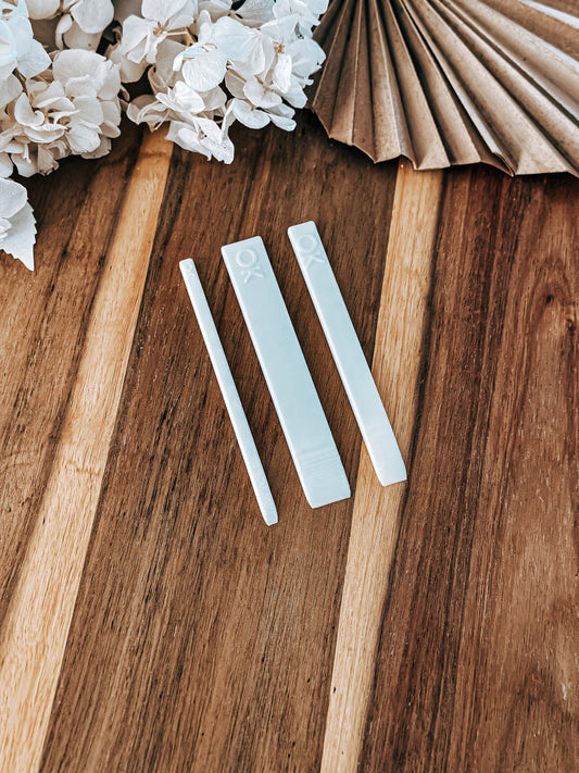 Mini Fondant Detail Scrapers – Set of 3