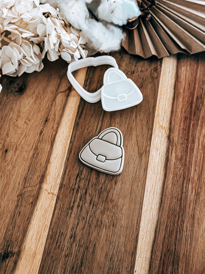 Mini Handbag (Dreamhouse) - Cookie Stamp and Cutter - Fondant & Sugar Cookies