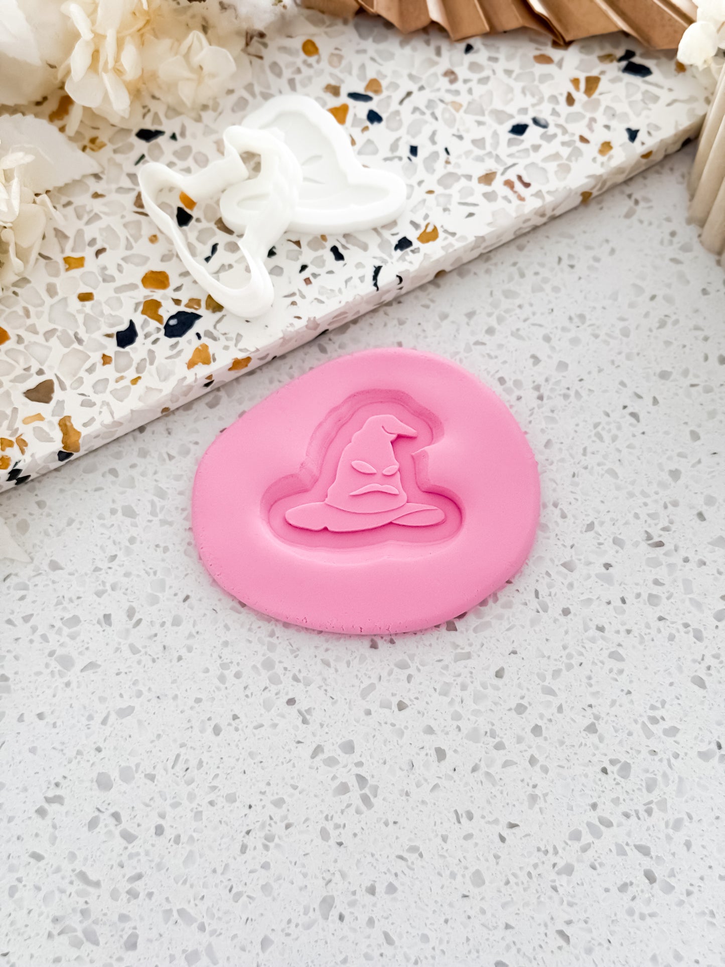 Mini Magical Hat Stamp & Cutter - Perfect for Fondant & Sugar Cookies