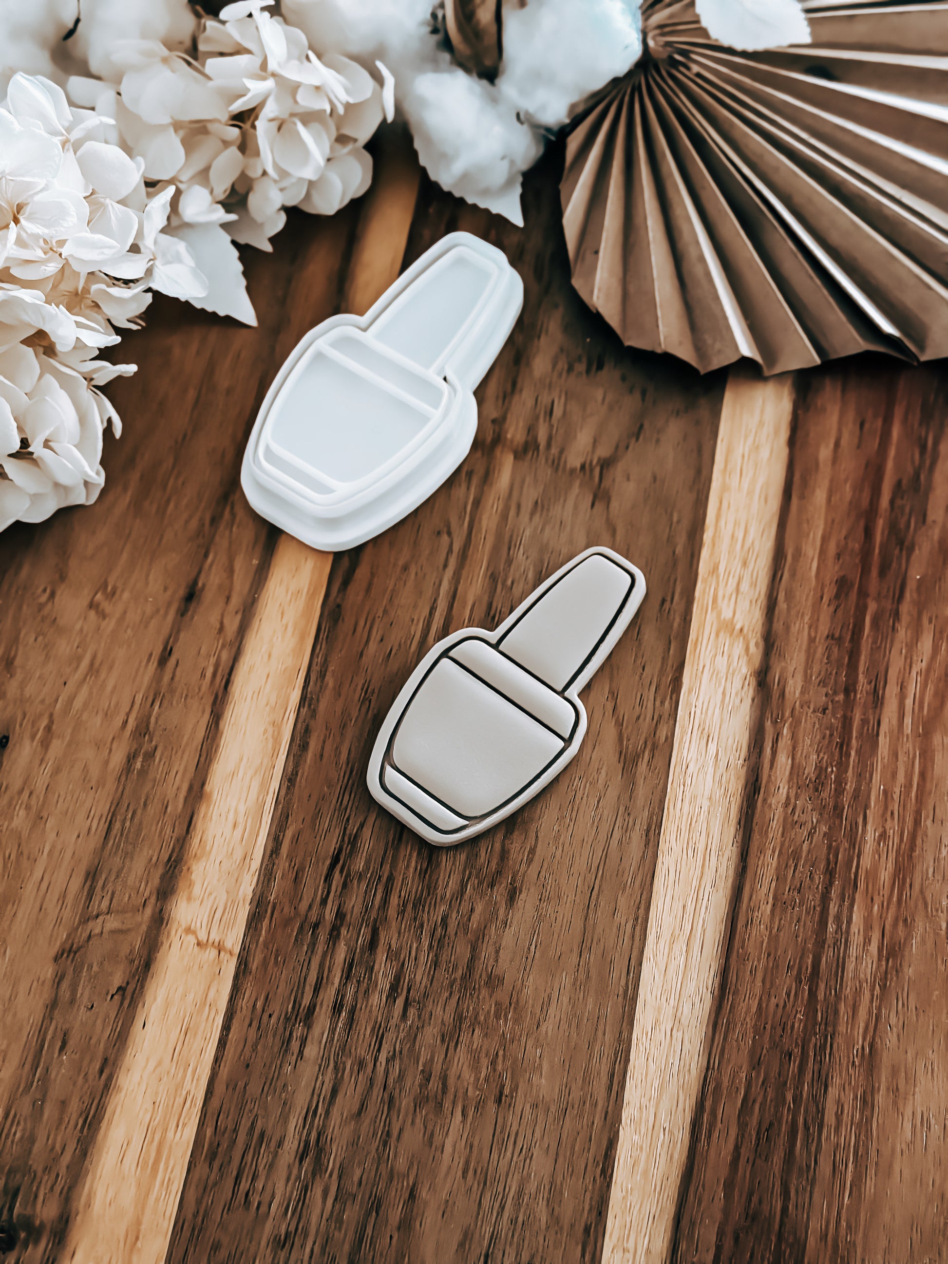 Nail Polish (Dreamhouse) - Cookie Stamp and Cutter - Fondant & Sugar Cookies