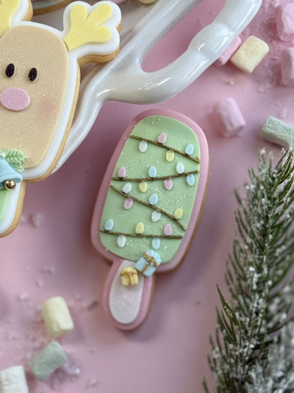 Christmas Tree Pop - Cookie Stamp and Cutter