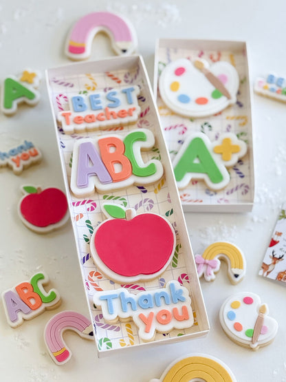 Mini Paint Palette (With Brush) - Cookie Stamp and Cutter