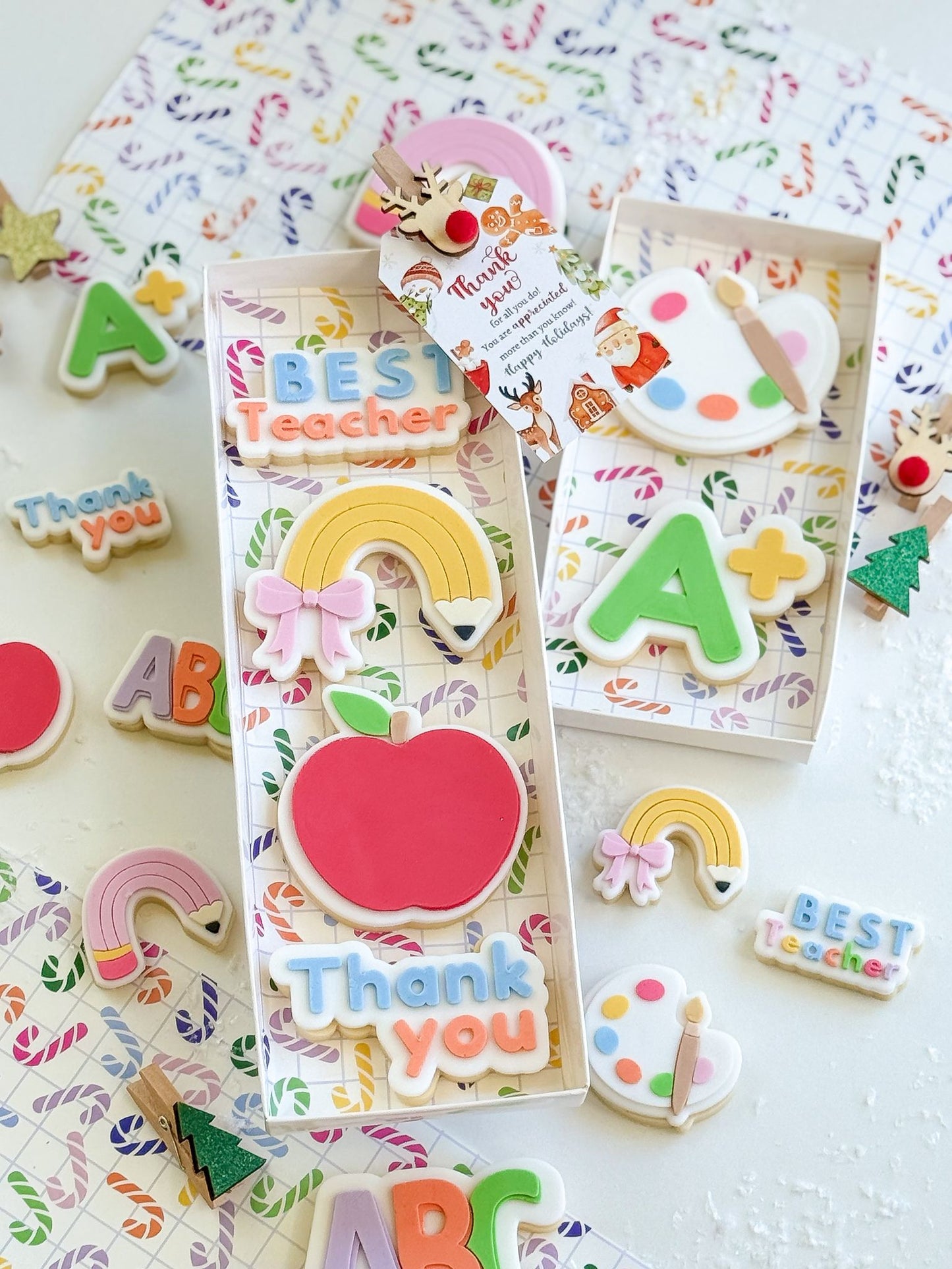 Mini Paint Palette (With Brush) - Cookie Stamp and Cutter